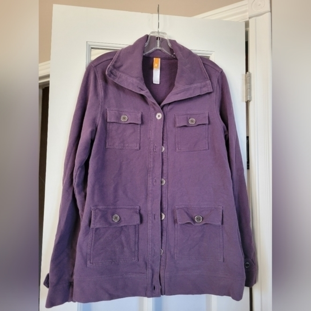 Lucy Purple Utility Jacket